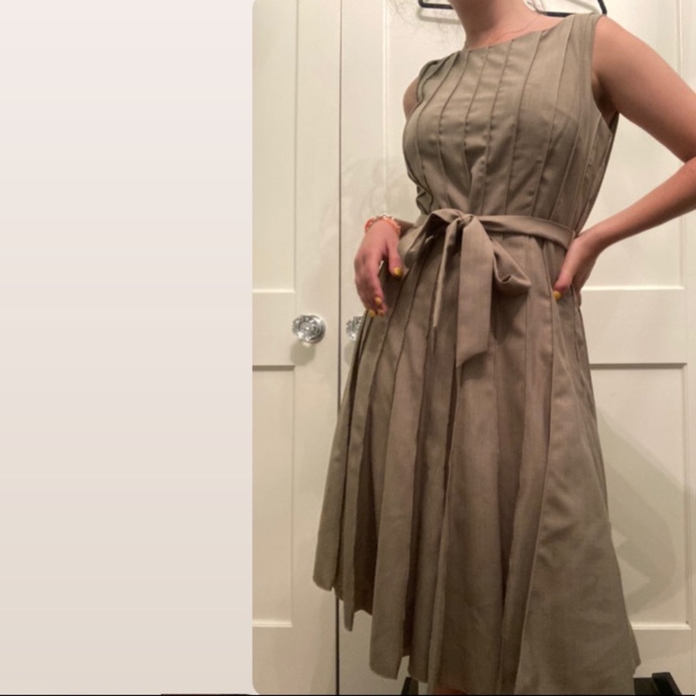 Calvin Klein ruffle dress